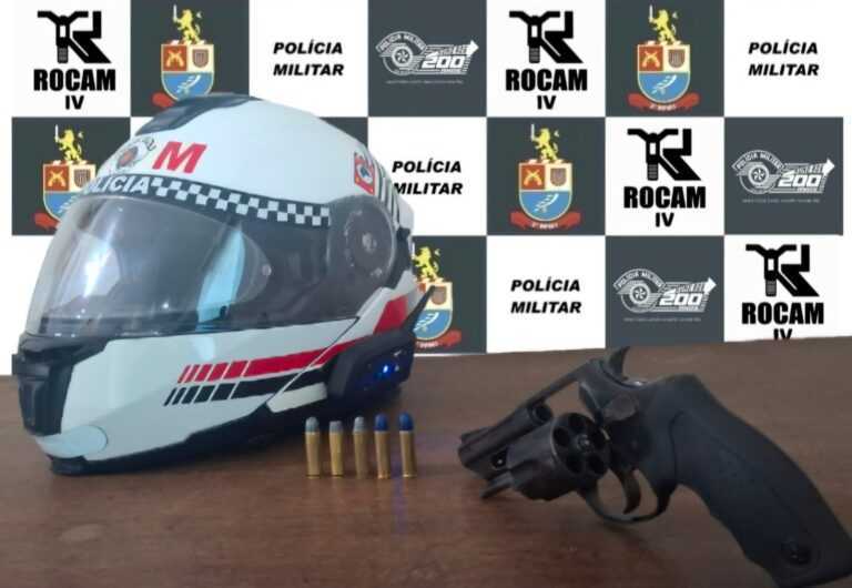Homem é apreendido através da ROCAM com revólver durante mudança no bairro Jacarandá, em Birigui homem-e-preso-pela-rocam-com-revolver-durante-mudanca-no-bairro-jacaranda,-em-birigui