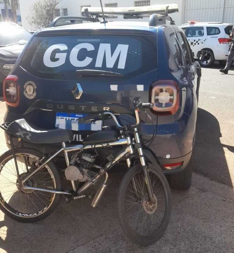 GCM apreende bicicleta motorizada irregular durante ronda no Jardim Manuela, em Birigui gcm-apreende-bicicleta-motorizada-irregular-durante-patrulhamento-no-jardim-manuela,-em-birigui